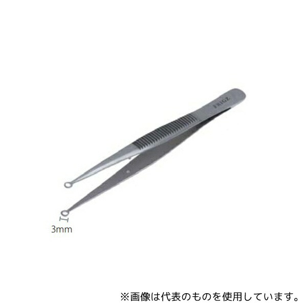 日本フリッツメディコ A502-0081 リング ピンセット 10cm 3mm
