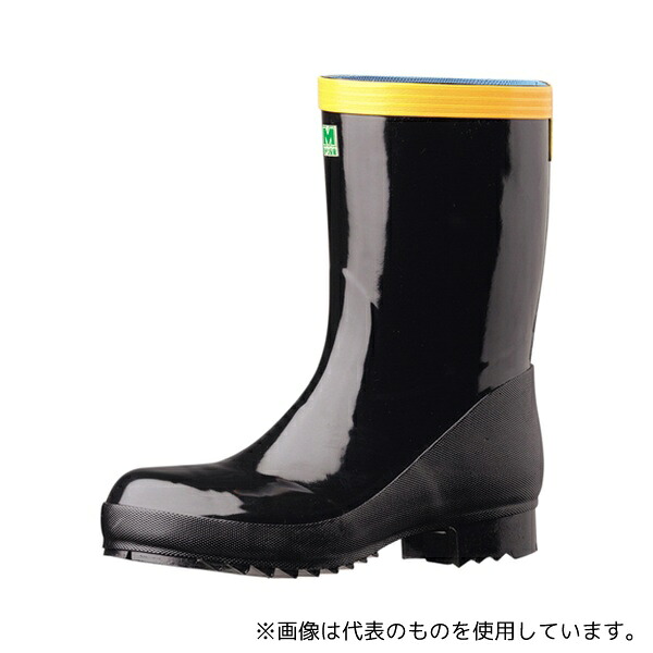 ミドリ安全 921TS-BK-27.0 JIS規格認定 静電安全長靴 921T静電 ブラック 27.0cm｜ファーストFACTORY 11,068円