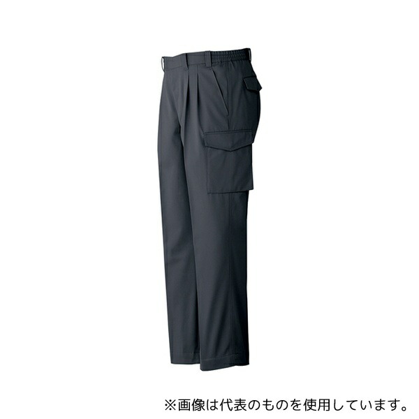 ミドリ安全 G489C-SITA-3L 秋冬作業服 帯電防止JIS適合 男性用カーゴスラックス G489C下 チャコール 3Lサイズ