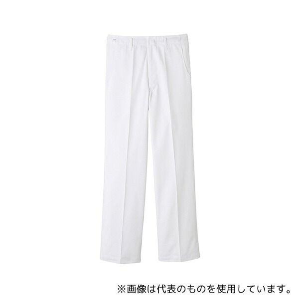 サーヴォ(旧サンペックスイスト) TC430 ストレート 男性用調理衣パンツ ホワイト 79cm