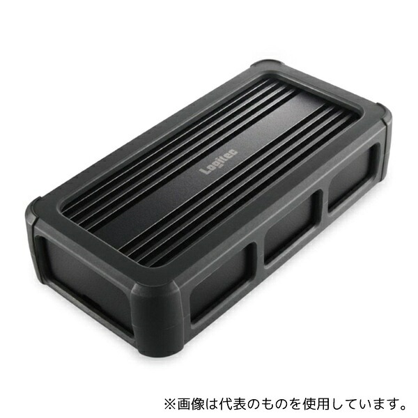 Logitech(ロジテック) LGB-PNVU4C SSDケース USB4 PCIeトンネリング対応 NVMe規格M.2 SSD(最大4TB)対応 ブラック
