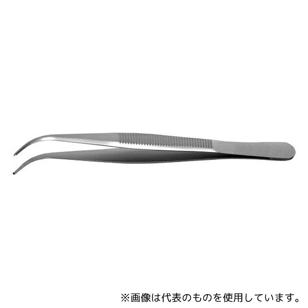 NAPOX A-13 先曲り先細有鈎ピンセット 105mm