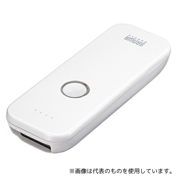 サンワサプライ BCR-BT1D8W Bluetooth1次元バーコードリーダー - 商品メイン画像