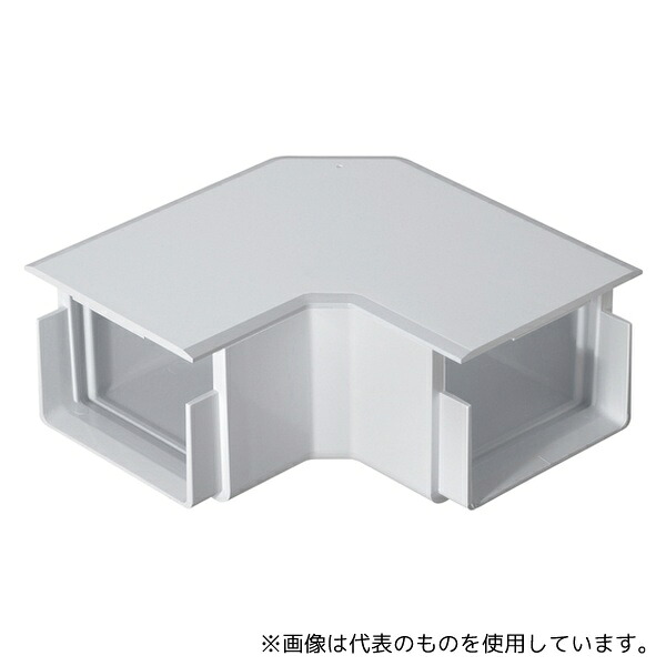 サンワサプライ CA-KK80L 配線ダクト(平面L型・ホワイト)