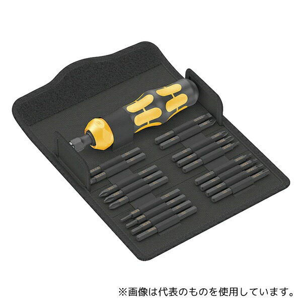 Wera 18110 差替え式インパクト貫通ドライバー セット ビット18個付き 最大打撃25Nm
