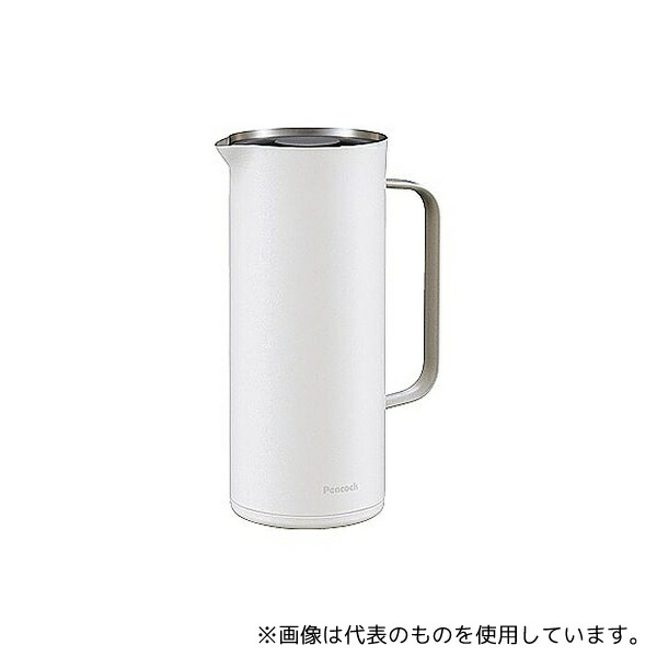 ピーコック魔法瓶工業 2205600 ピーコック リビングポット AHW-100(W)ホワイト
