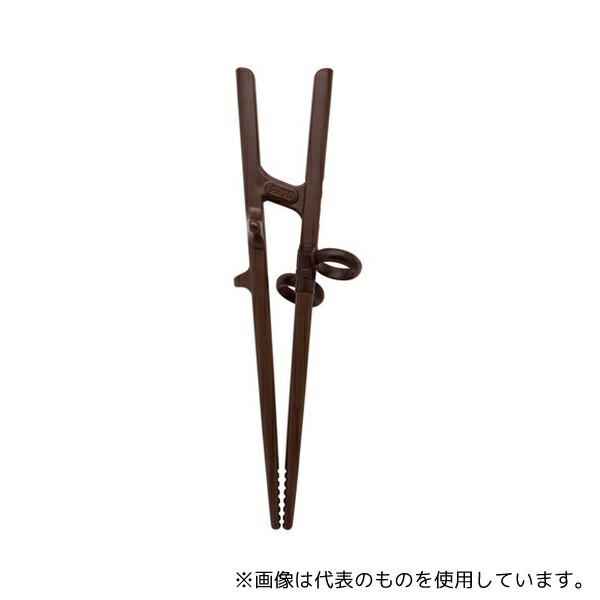ケイジェイシー KJ103272 エジソンのお箸III(左手用)ダークブラウン 10個入