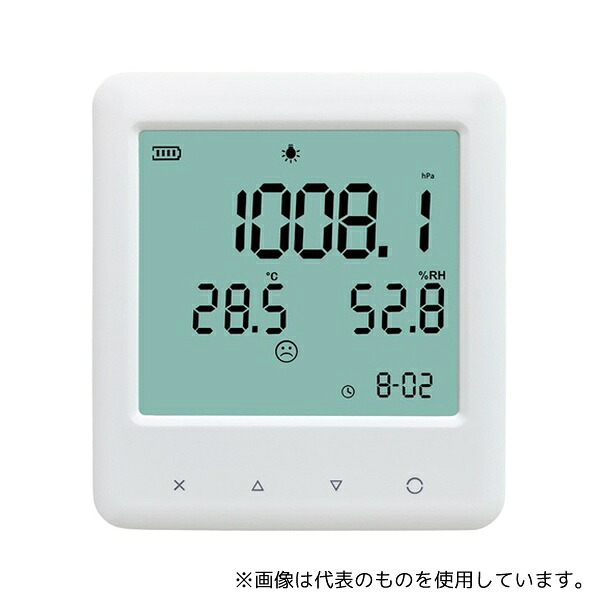 ビットストロング BS-MET-YEM-70 卓上・壁掛け温度湿度気圧計
