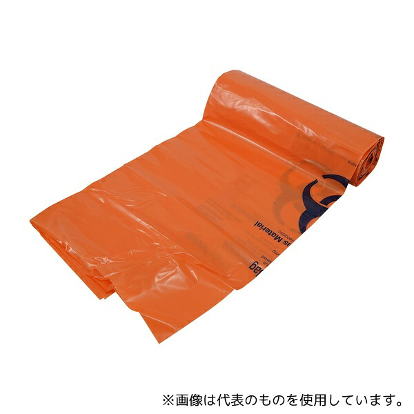 Fisher Scientific 01-814D 滅菌表示付オートクレーブバッグ オレンジ 970&times;1190&times;0.05mm 1袋(100枚入)｜ファーストFACTORY