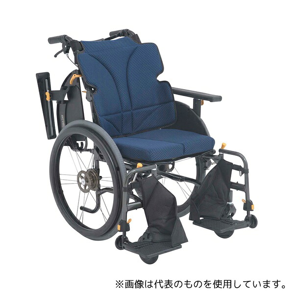 松永製作所(車椅子・介護用品) GRC-51B グレイスコア・アジャスト 自走式 ネイビー