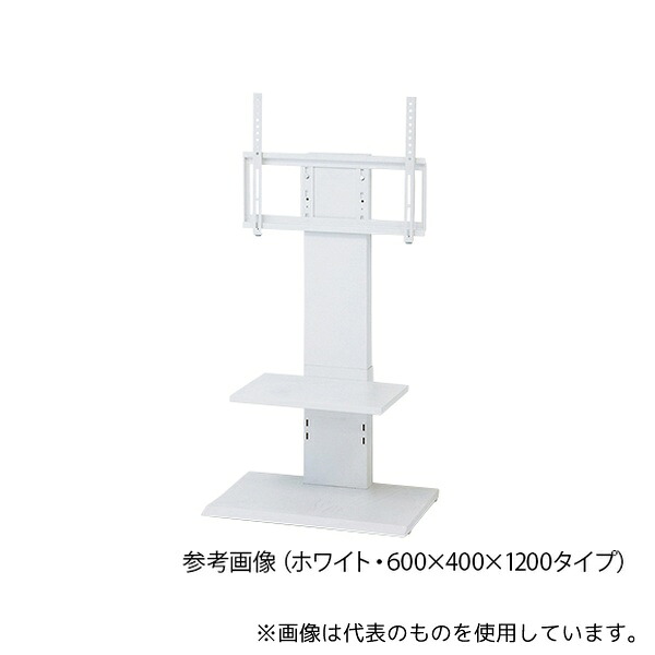 クロシオ 94835 壁掛け風テレビ台 約600×400×1200 ホワイト