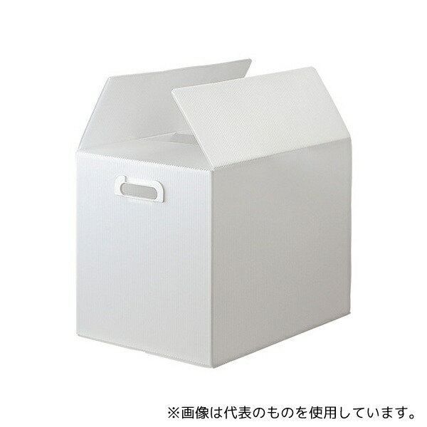 トラスコ中山 TDP-A3-5TM ダンボールプラスチックケース 半透明 45L 1セット(5枚入)