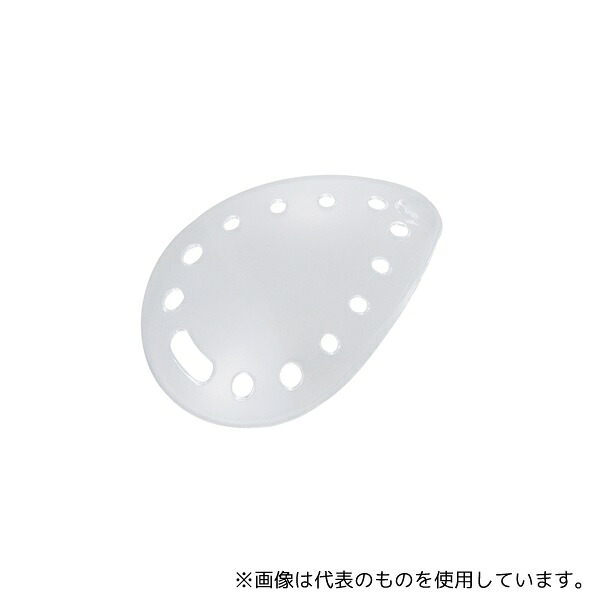 アズワン 29-Jan プラスチック透明眼帯[アイカバー] 滅菌・ひも無し 1箱40袋入