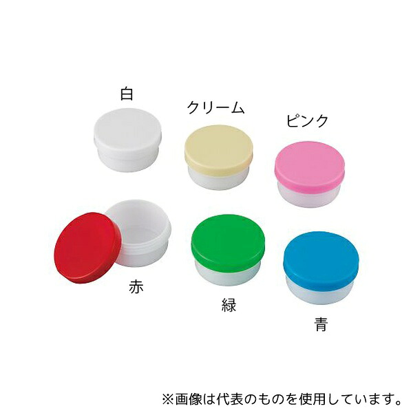 馬野化学容器 3-54 UG軟膏壺(未滅菌) 35mL 赤 100個入