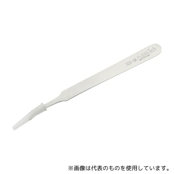 RUBIS S03-SA MEISTERピンセット 平 耐酸鋼