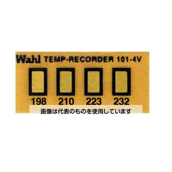 Wahl　instruments テンプ・プレート 21mm×10mm 4点表示 1ケース（10枚入） 101-4V-199 1ケース(10枚入)