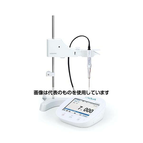 取扱停止中:アズワン(AS ONE) 卓上型pH・水質分析計 マイクロToupH電極セット(カラー液晶タッチパネルモデル) F-73M 入数：1式