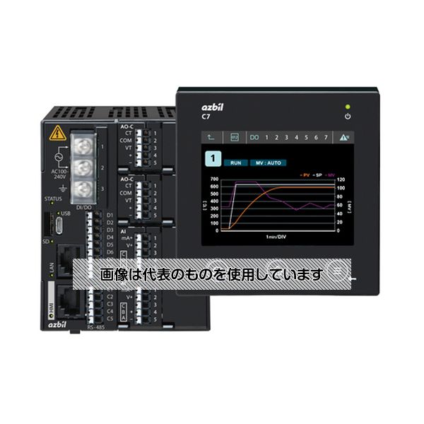 アズビル（山武） グラフィカル調節計 直流電流 C7GA422FF0000 入数：1個 216,975円