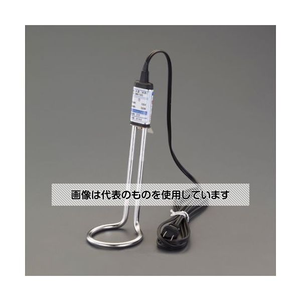 八光電機 AC100V/1.0kW 投込みヒーター(ステンレスシース) EA896AH-23 入数：1個