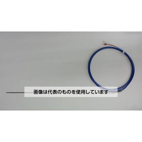 アズワン(AS ONE) 温度センサー【熱電対K】シースタイプ(クラス2 ガラス被覆3.0m)SUSシースφ3.2：500mm TH-8182 入数：1本