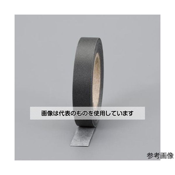 アズワン(AS ONE) 5.0mmx10m 目隠しセキュリティテープ(無地/黒/6巻) EA983TS-66 入数：1パック(6巻入)