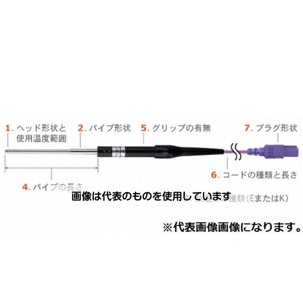 安立計器 微小表面用温度センサ CSシリーズ 先端□2×10mm/-50～400°90° Eタイプ 150mm CS-33E-015-1-TC1-ANP 入数：1本