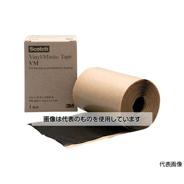 コーニング ビニルマスチックVMテープ 102mmX3m VM 4IN 入数：1巻