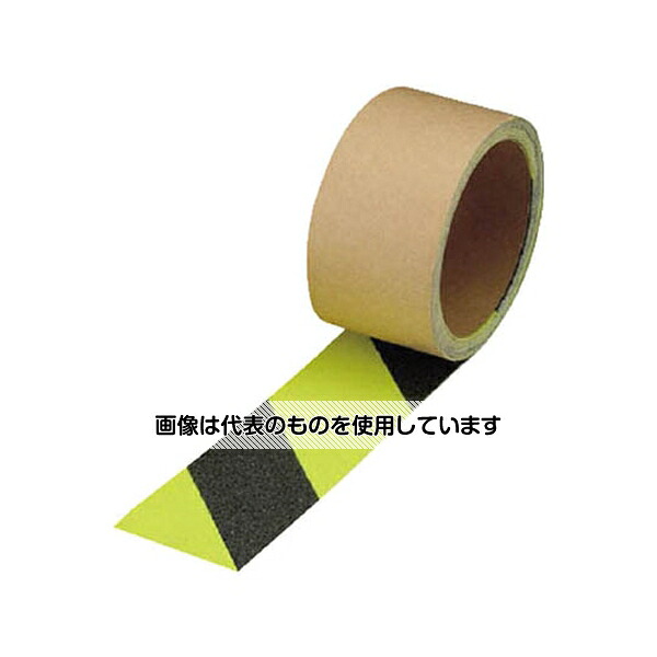 ユニット 蛍光ノンスリップ(ゼブラタイプ) 布製 50mm幅×3m 374-43 入数：1巻