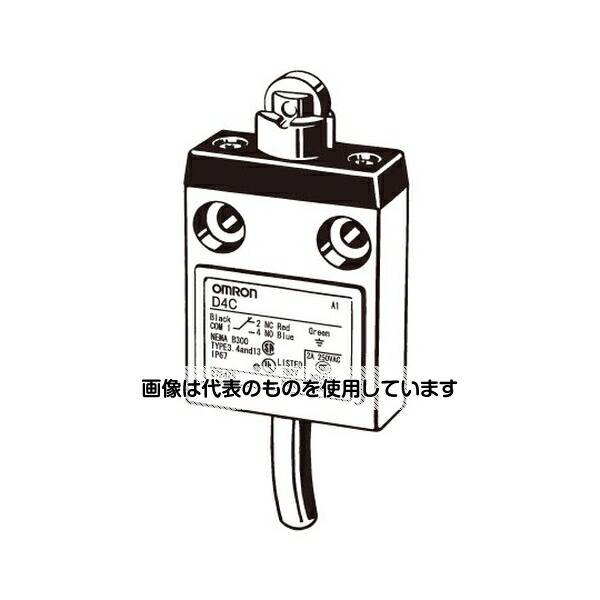 アズワン(AS ONE) リミットスイッチ D4C-1102 入数：1個｜ファーストFACTORY