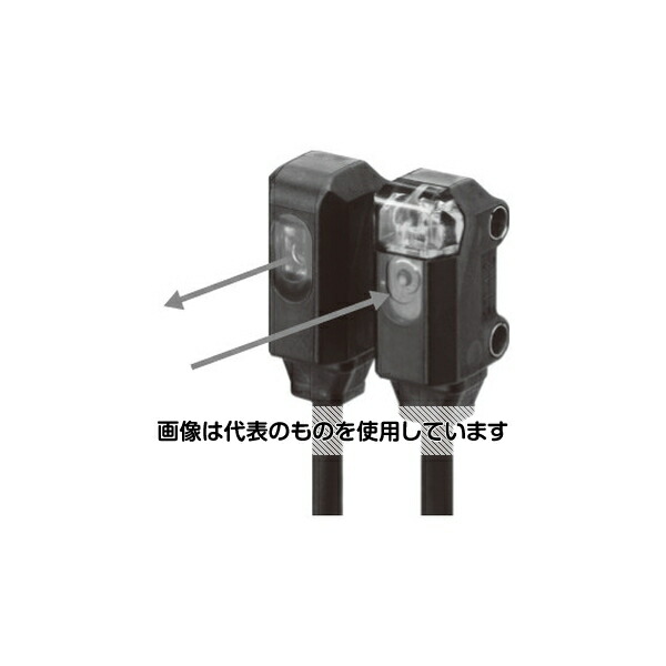 アズワン(AS ONE) アンプ内蔵光電センサ(超小型・薄型) E3T E3T-ST12 5M 入数：1個