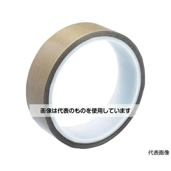 トラスコ中山 フッ素樹脂ガラス粘着テープ 厚み0.13mm 幅50mm×10m TF013-50X10 入数：1巻