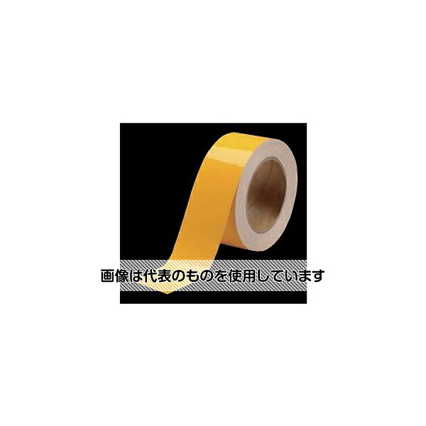 大成ファインケミカル エコクリーンラインテープ 黄 50mm 2巻 入数：1箱(2巻入)
