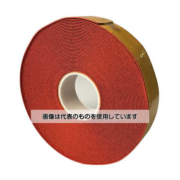 アズワン(AS ONE) 高耐久反射ラインテープ 赤 50mm×20m 厚2mm 反射ガラス粒子+高品質粘着剤 12371 入数：1巻