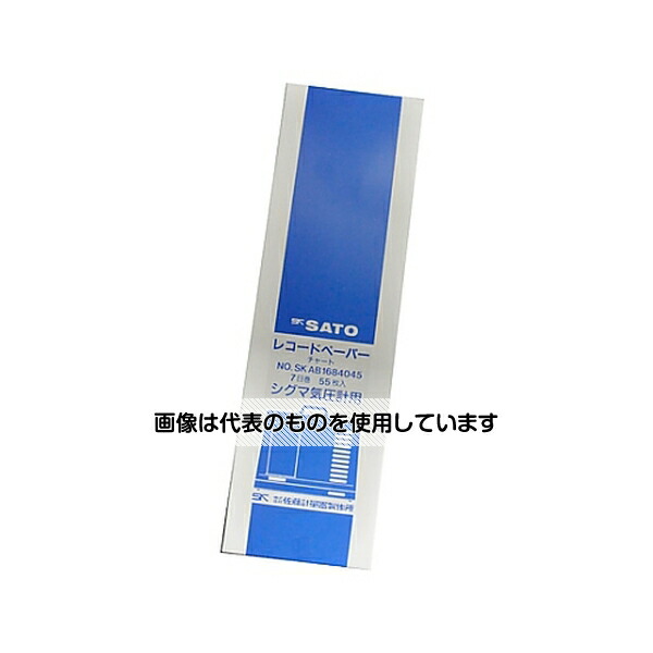 佐藤計量器製作所 シグマIIシリーズ用記録紙 気圧用 7日巻 AB1684045 入数：1個