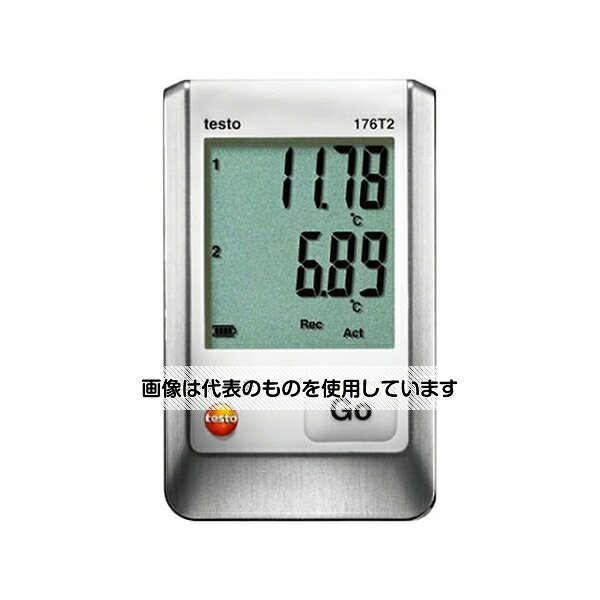 アズワン(AS ONE) 温度データロガー testo 176 T2(本体) 0572 1762 入数：1個