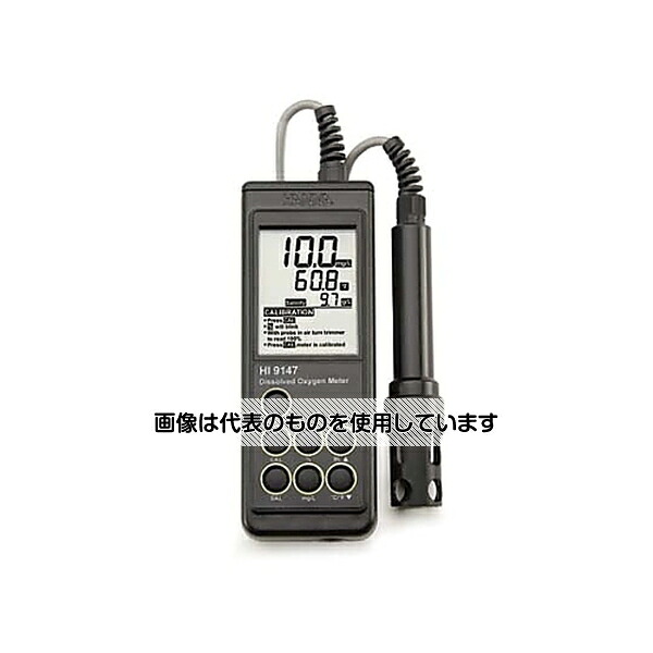 ハンナ　インスツルメンツ ポータブル溶存酸素計 HI9147N-04 入数：1セット