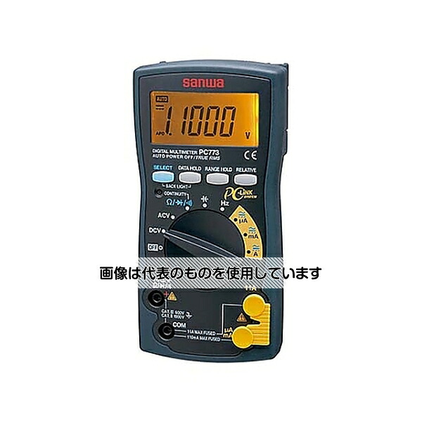三和電気計器（sanwa） デジタルマルチメーター　データ処理（パソコン接続） PC773 1個
