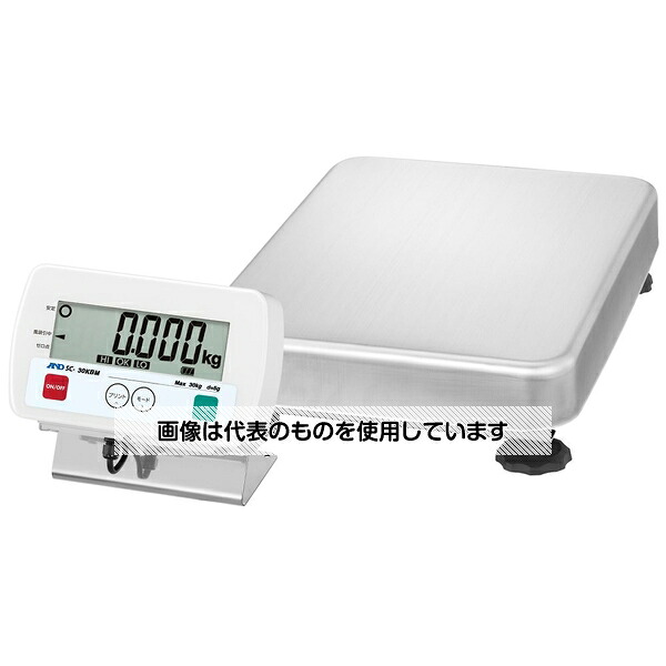 アズワン(AS ONE) フレーム SUS304 防塵・防水台はかり SCシリーズ ひょう量:30kg 最小表示:5g SC30KBM-JA 入数：1個