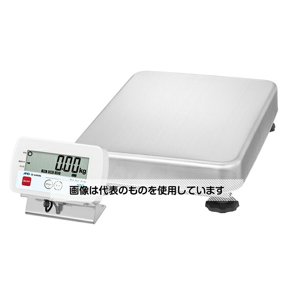 アズワン(AS ONE) フレーム 鉄製 防塵・防水台はかり SEシリーズ ひょう量:60kg 最小表示:10g SE60KBL-JA 入数：1個