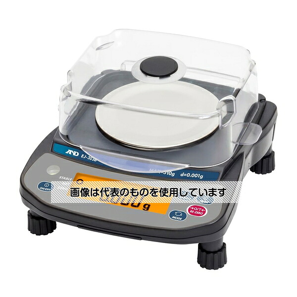 アズワン(AS ONE) パーソナルコンパクト電子天びん EJ-Bシリーズ ひょう量:310g 最小表示:0.001g EJ-303B 入数：1個｜ファーストFACTORY