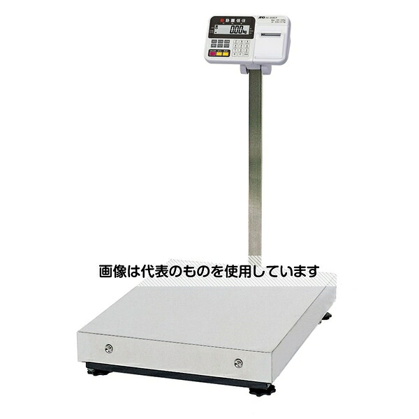 エー・アンド・デイ 大型デジタル台はかり プリンタ内蔵 HV-CPシリーズ ひょう量:300kg 最小表示:0.05kg(0～150kg)･0.1kg(150kg～300kg) HV-300KCP 入数：1個