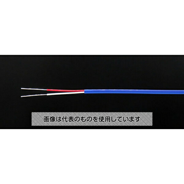 アズワン(AS ONE) ふっ素樹脂被覆熱電対 K φ0.1 100m巻 0.1×1P K-2-6F-J2 入数：1個