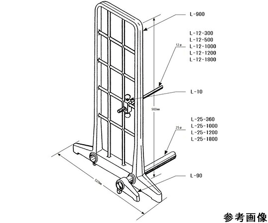 桐山製作所 ステンレス丸棒25φ L-25-360 入数：1個 6,317円