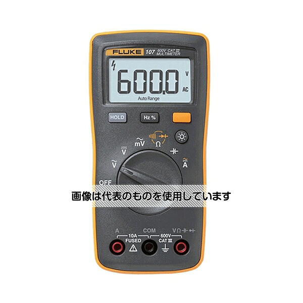 テクトロニクス＆フルーク デジタルマルチメーター FLUKE-107 入数：1台