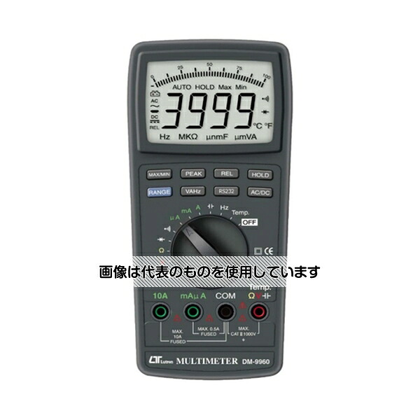 FUSO デジタルマルチメータ 4nF～40mF DM-9960 入数：1個