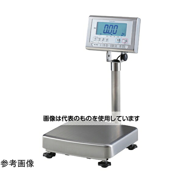 アズワン(AS ONE) デジタル台はかり(防水仕様/無検定品/プリンタ付) KL-IP2-N32SH OP-11T+OP-03 入数：1台