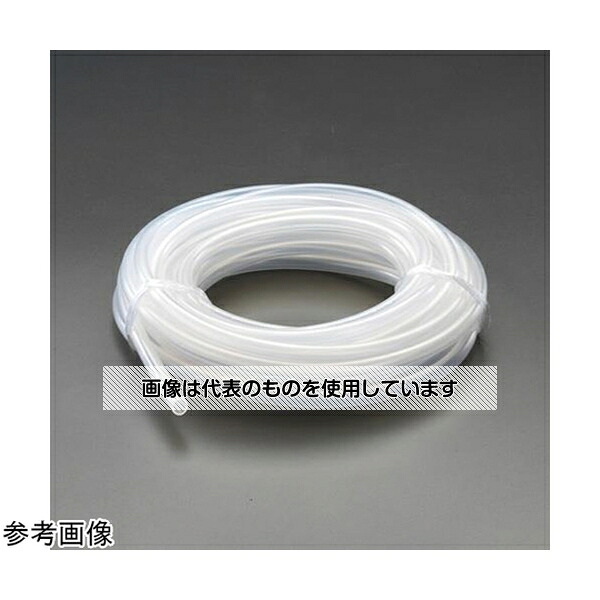 アズワン(AS ONE) 10/14mmx10mシリコンチューブ EA425K-10BA 入数：1巻