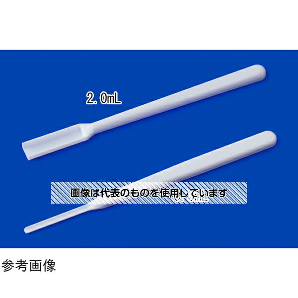 アズワン(AS ONE) PSディスポ平型スパーテル非滅菌タイプ0.3mL100個入 SS-MSW03 入数：100個入