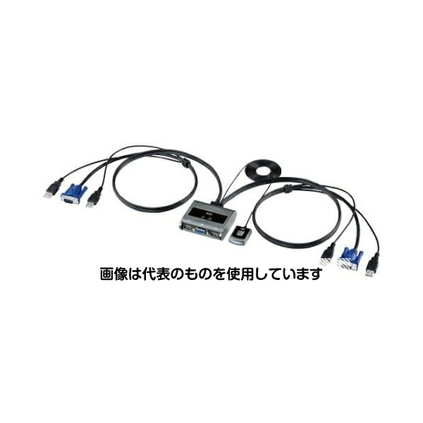 サンワサプライ USBポート付パソコン切替器 EA764AE-41 入数：1個