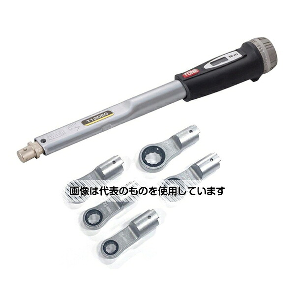 アズワン(AS ONE) 差替式トルクレンチラチェットめがねヘッドタイプ：差替式手工具用セット品(種類)：2 T12D50RM50 入数：1個